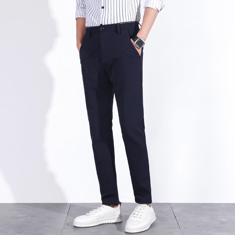 spring and summer thin formal casual business Men's suit pants support for customized